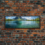 Panoramic Print of Tahiti, Extra Large Wall Art, Panoramic Wall Art, Panoramic Landscape Print, Landscape Photography