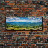 Panoramic Print of The Berkshires Massachusetts, Extra Large Wall Art, Panoramic Wall Art, Panoramic Landscape Print, Landscape Photography