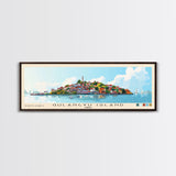 Gulangyu Island, China Panoramic Print, Vacation Gift, China Wall Art, Beach Painting, Beach Decor, Beach Or Lakehouse Art