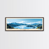 Honshu, Japan Panoramic Beach Print, Vacation Gift, Japan Wall Art, Beach Painting, Beach Decor, Beach Painting