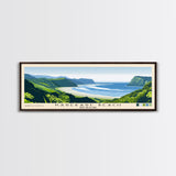 Karekare Beach, New Zealand Panoramic Print, Vacation Gift, New Zealand Wall Art, Beach Painting, Beach Decor, Large Wall Art, Wood Frame Art