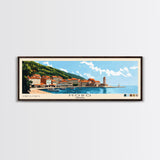 Moro, Croatia Panoramic Print, Vacation Gift, Croatia Wall Art, Vacation Wall Art, Vacatation Memories, Beach Decor, Beach Or Lakehouse Art