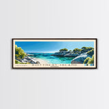 Rottnest Island, Australia Panoramic Print, Vacation Gift, Australia Wall Art, Beach Painting, Beach Decor, Beach Or Lakehouse Art