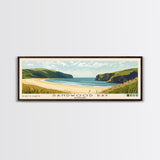 Sandwood Bay, Scotland Panoramic Print, Vacation Gift, Scotland Wall Art, Beach Painting, Beach Decor, Beach Or Lakehouse Art