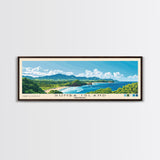 Sumba Island, Indonesia Panoramic Print, Vacation Gift, Indonesia Wall Art, Beach Painting, Beach Decor, Beach Or Lakehouse Art