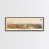 Kragujevac Serbia Travel Print Wall Art, Panoramic City Art, Travel Art, Wall Decor, Vacation Gift, Framed Canvas Print Or Metal Art