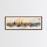 Radom Poland Travel Print Wall Art, Panoramic City Art, Travel Art, Wall Decor, Vacation Gift, Framed Canvas Print Or Metal Art