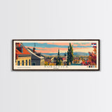 Subotica Serbia Travel Print Wall Art, Panoramic City Art, Travel Art, Wall Decor, Vacation Gift, Framed Canvas Print Or Metal Art