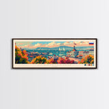 Vladivostok Russia Travel Print Wall Art, Panoramic City Art, Travel Art, Wall Decor, Vacation Gift, Framed Canvas Print Or Metal Art