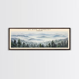 Black Forest Framed Canvas Print Travel Poster | Wall Art | Home Decor | Gift For Travel Lover | Wall Hanging | Original Art