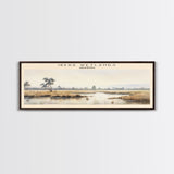 Iberá Wetlands Travel Poster Print, Framed Canvas Wall Art, Metal Wall Art, COUNTRY art, Gift For Him, Travel Wall Art, Travel Lover Gift