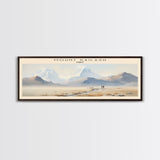 Mount Kailash COUNTRY Travel Poster Print, Framed Canvas Print, COUNTRY Travel Art, Wood Framed Art, Wall Hanging, Home Decor