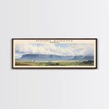 Mount Roraima Framed Canvas Print Travel Poster | Wall Art | Home Decor | Gift For Travel Lover | Wall Hanging | Original Art