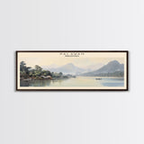 Palawan Framed Canvas Print Travel Poster | Wall Art | Home Decor | Gift For Travel Lover | Wall Hanging | Original Art