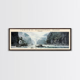 Taroko National Park COUNTRY Travel Poster Print, Framed Canvas Print, COUNTRY Travel Art, Wood Framed Art, Wall Hanging, Home Decor