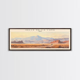 Valle de la Luna Travel Poster Print, Framed Canvas Wall Art, Metal Wall Art, COUNTRY art, Gift For Him, Travel Wall Art, Travel Lover Gift