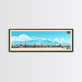 El-Obeid,  Sudan Travel Poster Panoramic Canvas Print, El-Obeid,  Sudan Painting,  Sudan Art, El-Obeid Travel Art, Guest Room Painting