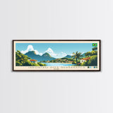 Jaboatao dos Guararapes, Brazil Panoramic Travel Poster Canvas Print, Jaboatao dos Guararapes, Brazil Painting, Brazil Art, Jaboatao dos Guararapes Travel Art, Living Room Painting