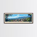 Morogoro, Tanzania Travel Poster Panoramic Canvas Print, Morogoro, Tanzania Painting, Tanzania Art, Morogoro Travel Art, Guest Room Painting