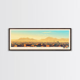 Omdurman,  Sudan Panoramic Travel Poster Canvas Print, Omdurman,  Sudan Painting,  Sudan Art, Omdurman Travel Art, Guest Room Painting