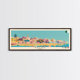 Batna, Algeria Panoramic Canvas Print, Batna, Algeria Painting, Algeria Art, Batna Travel Poster, Travel Art, Living Room Painting