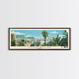 Constantine, Algeria Panoramic Canvas Print, Constantine, Algeria Painting, Algeria Art, Constantine Travel Poster, Travel Art, Housewarming Gift