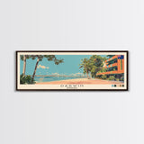 Darwin, Australia Panoramic Canvas Print, Darwin, Australia Painting, Australia Art, Darwin Travel Poster, Travel Art, Housewarming Gift