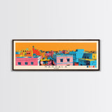 Kassala,  Sudan Panoramic Canvas Print, Kassala,  Sudan Painting,  Sudan Art, Kassala Travel Poster, Travel Art, Guest Room Painting