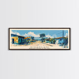 Kisangani, Congo Panoramic Canvas Print, Kisangani, Congo Painting, Congo Art, Kisangani Travel Poster, Travel Art, Vacation Gift