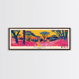 Ngong, Kenya Panoramic Canvas Print, Ngong, Kenya Painting, Kenya Art, Ngong Travel Poster, Travel Art, Guest Room Painting