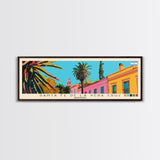 Santa Fe de la Vera Cruz, Argentina Panoramic Canvas Print, Santa Fe de la Vera Cruz, Argentina Painting, Argentina Art, Santa Fe de la Vera Cruz Travel Poster, Travel Art, Guest Room Painting