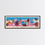 Woqooyi Galbeed, Somalia Panoramic Canvas Print, Woqooyi Galbeed, Somalia Painting, Somalia Art, Woqooyi Galbeed Travel Poster, Travel Art, Housewarming Gift