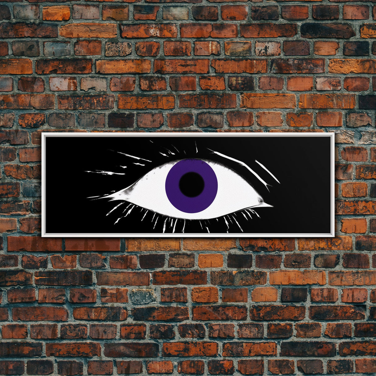 Eye Art Print, Big Eye Art, Canvas Print, Eye Canvas Art, Eye Art Original, Framed Art Print, Wall Decor, Panoramic, Wall Art, Canvas Print