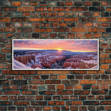 Panoramic of Bryce Canyon National Park, Extra Large Wall Art, Panoramic Wall Art, Panoramic Print, Landscape Photography, Landscape Print