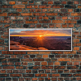 Panoramic of Canyonlands National Park, Extra Large Wall Art, Panoramic Wall Art, Panoramic Print, Landscape Photography, Landscape Print