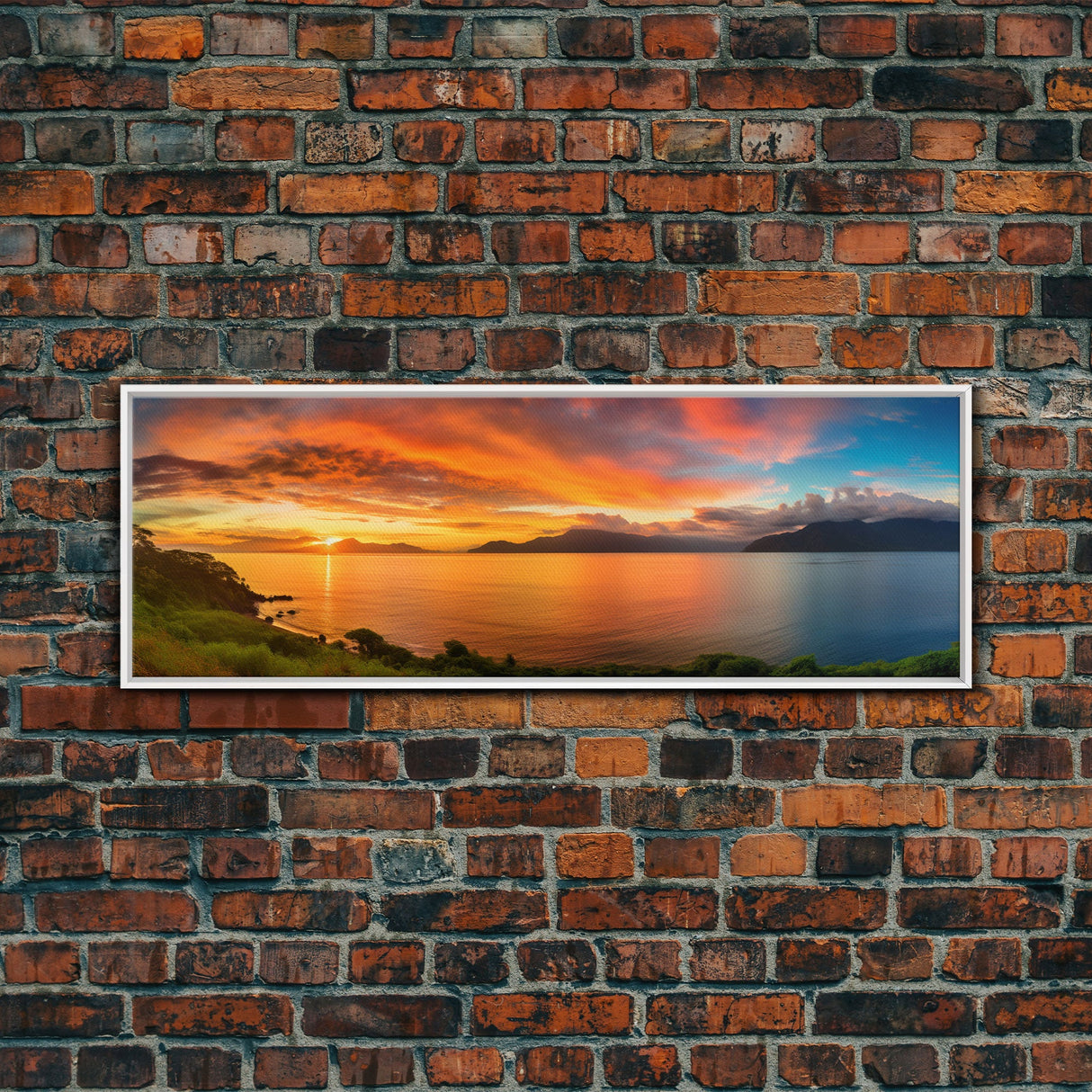 Panoramic of Costa Rica At Sunset, Extra Large Wall Art, Panoramic Wall Art, Panoramic Print, Landscape Photography, Landscape Print