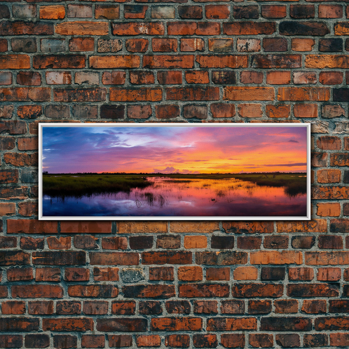 Panoramic of Everglades National Park, Extra Large Wall Art, Panoramic Wall Art, Panoramic Print, Landscape Photography Landscape Print