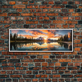 Panoramic of Grand Teton National Park, Extra Large Wall Art, Panoramic Wall Art, Panoramic Print, Landscape Photography Landscape Print