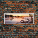 Panoramic Print of Hot Springs Arkansas, Extra Large Wall Art, Panoramic Wall Art, Panoramic Landscape Print, Landscape Photography