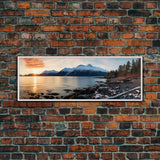 Panoramic Print of Kenai Fjords National Park, Extra Large Wall Art, Panoramic Wall Art, Panoramic Landscape Print, Landscape Photography