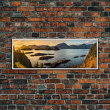 Panoramic of Kenai Fjords National Park, Extra Large Wall Art, Panoramic Wall Art, Panoramic Print, Landscape Photography Landscape