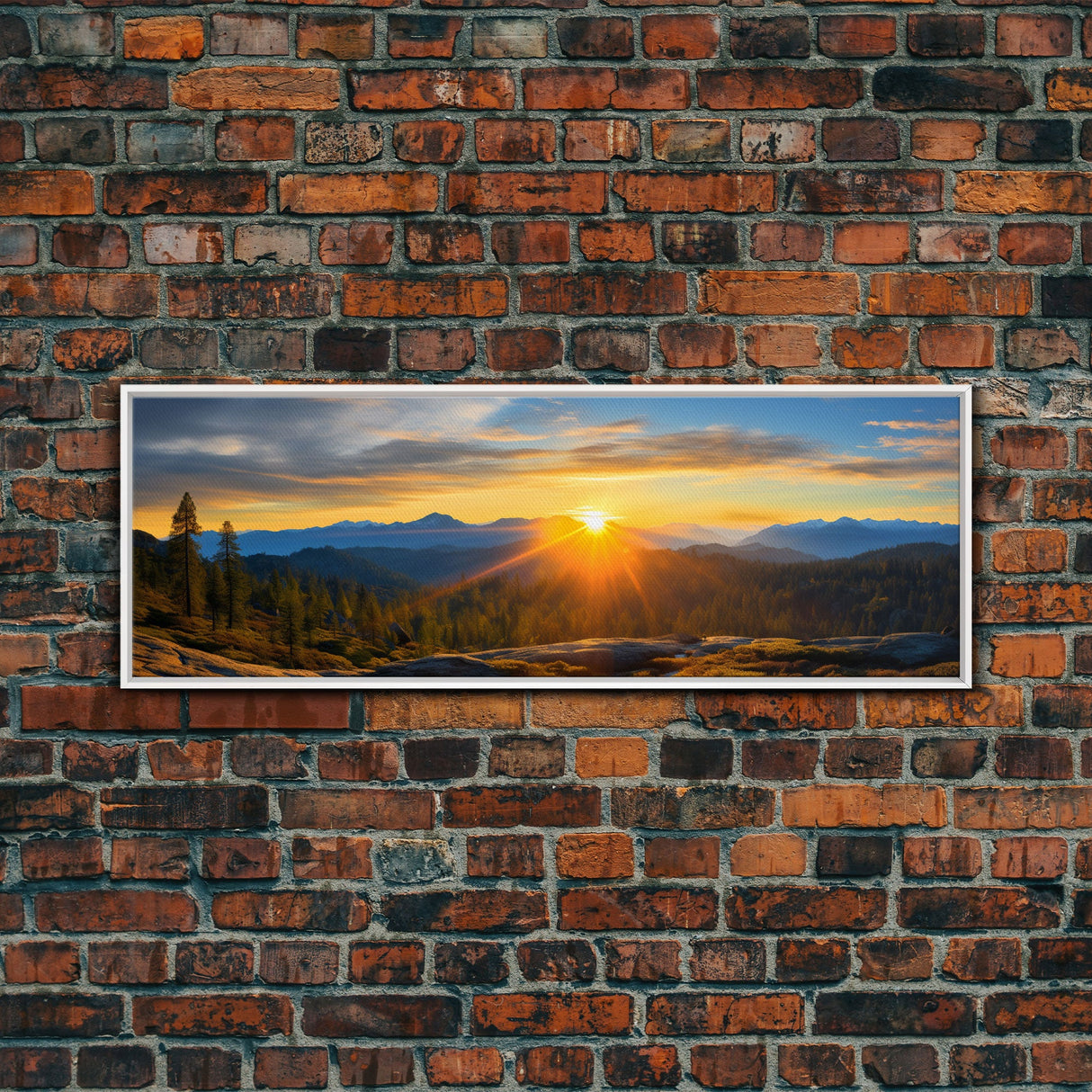 Panoramic of Kings Canyon National Park, Extra Large Wall Art, Panoramic Wall Art, Panoramic Print, Landscape Photography Landscape