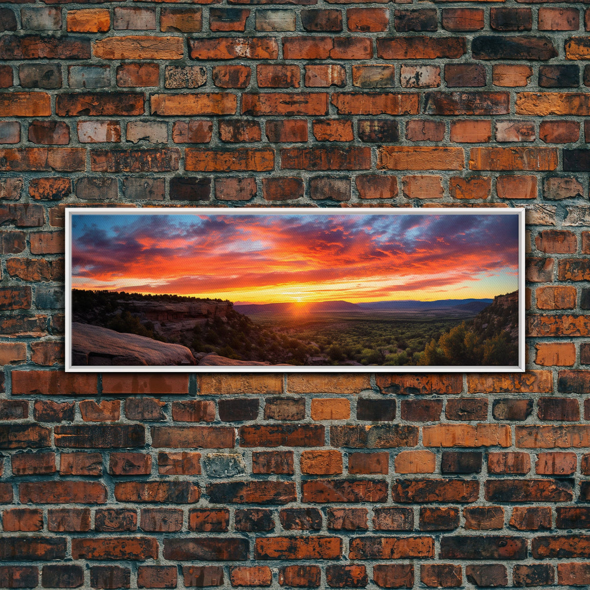 Panoramic Print of Mesa Verde National Park Extra Large Wall Art, Panoramic Wall Art, Panoramic Landscape Print, Landscape Photography