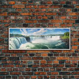 Panoramic Print of Niagra Falls New York Extra Large Wall Art, Panoramic Wall Art, Panoramic Landscape Print, Landscape Photography