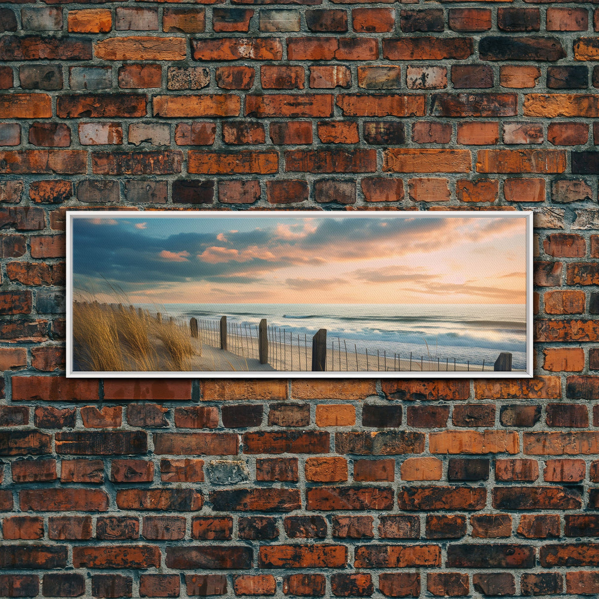 Panoramic Print of The Outer Banks, Beach Art, Extra Large Wall Art, Panoramic Wall Art, Panoramic Landscape Print, Landscape Photography