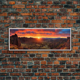 Panoramic Print of Pinnacles National Park Extra Large Wall Art, Panoramic Wall Art, Panoramic Landscape Print, Landscape Photography