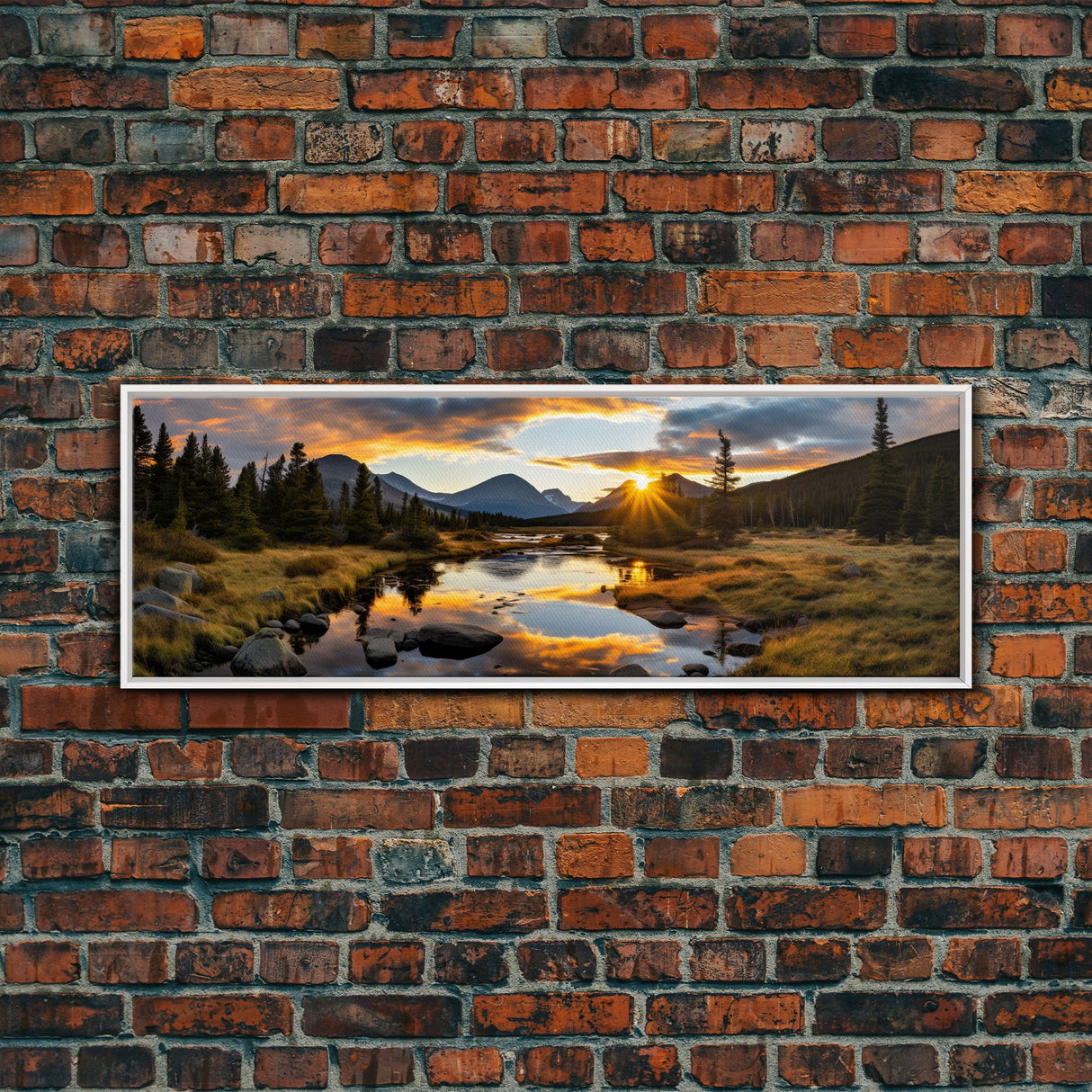 Panoramic Print of Rocky Mountain National Park Extra Large Wall Art, Panoramic Wall Art, Panoramic Landscape Print, Landscape Photography