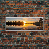 Panoramic Print of Voyageurs National Park, Extra Large Wall Art, Panoramic Wall Art, Panoramic Landscape Print, Landscape Photography