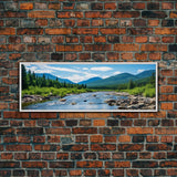 Panoramic Print of White Mountains New Hampshire, Extra Large Wall Art, Panoramic Wall Art, Panoramic Landscape Print, Landscape Photography