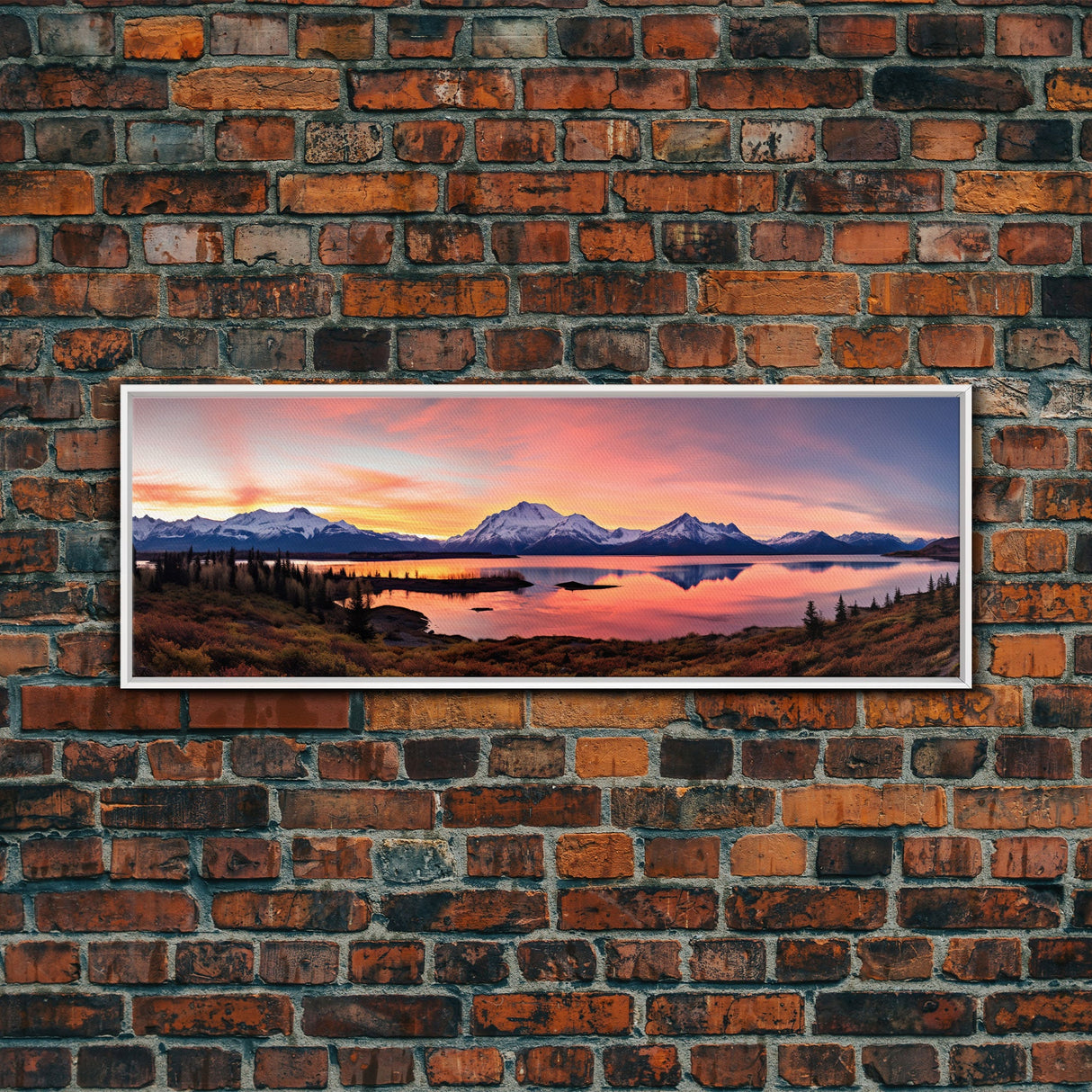 Panoramic Print of Wrangell St. Elias Park, Extra Large Wall Art, Panoramic Wall Art, Panoramic Landscape Print, Landscape Photography